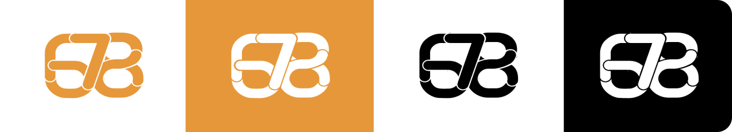 Logo et déclinaisons de la marque 678