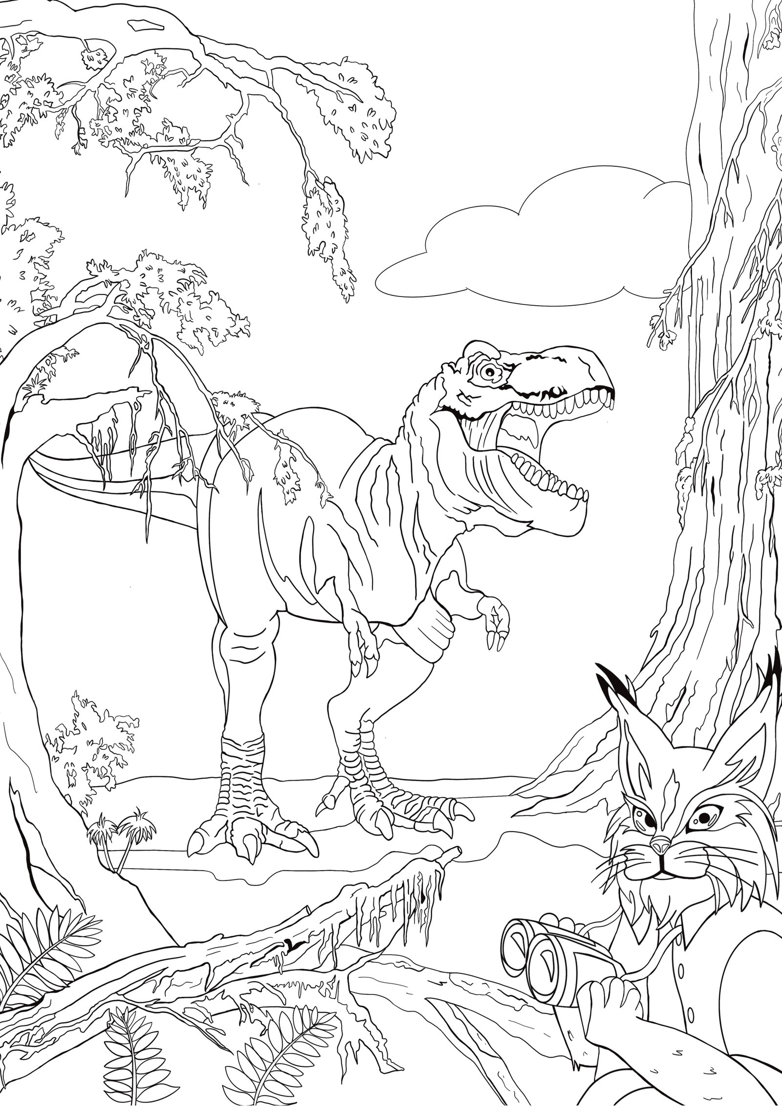 Mascotte en entier en couleur