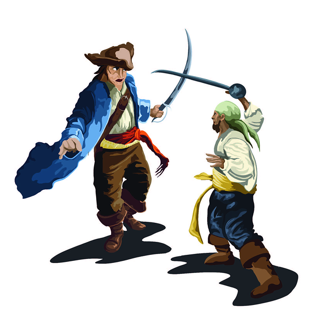 Illustration de la bataille